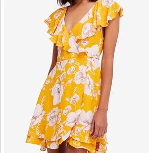 New free people wrap dress